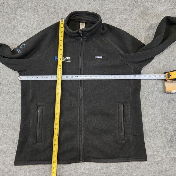 Patagonia Mens XL Better Sweater Full Zip Fleece Jacket Black Davis Galvan JBG - Picture 9 of 14